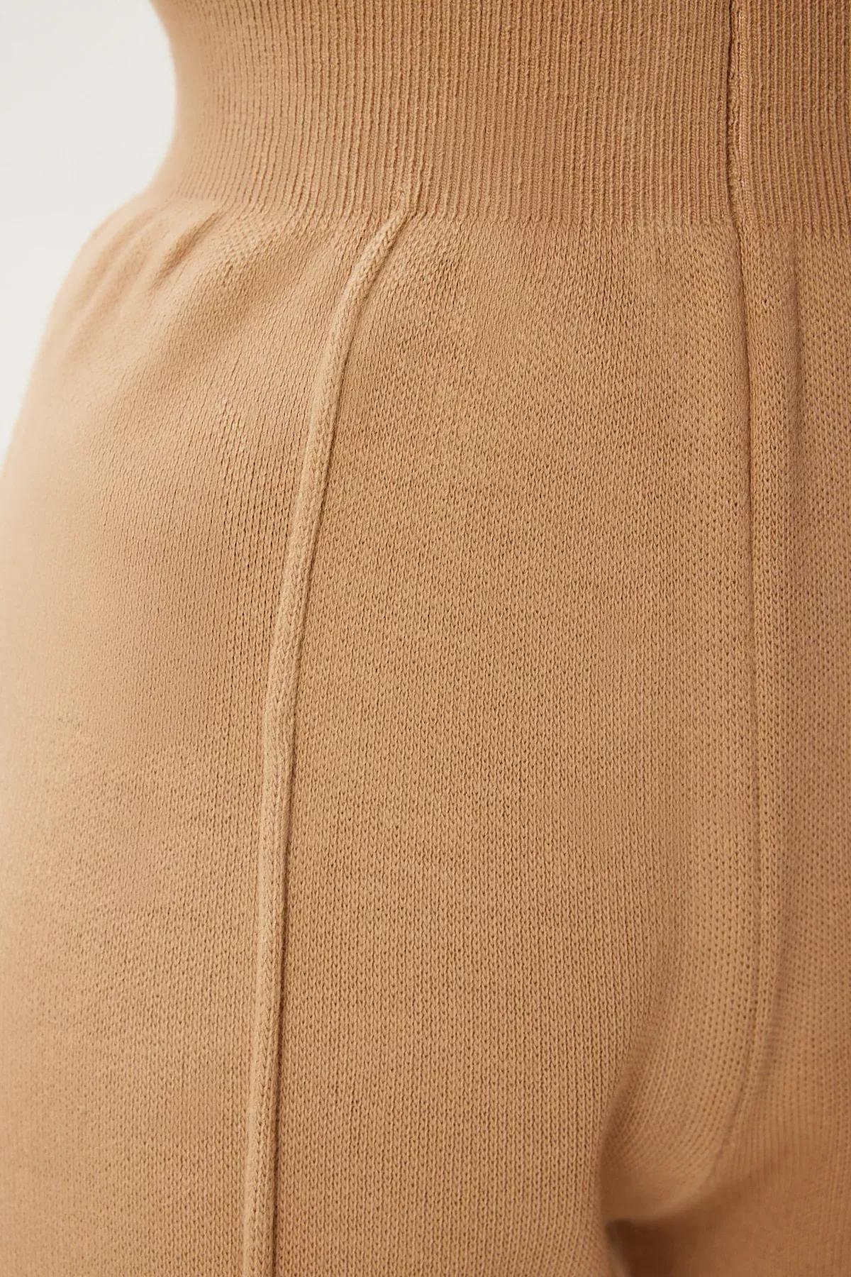 Brown Stylish Knitwear Set, Mink, large image number 5