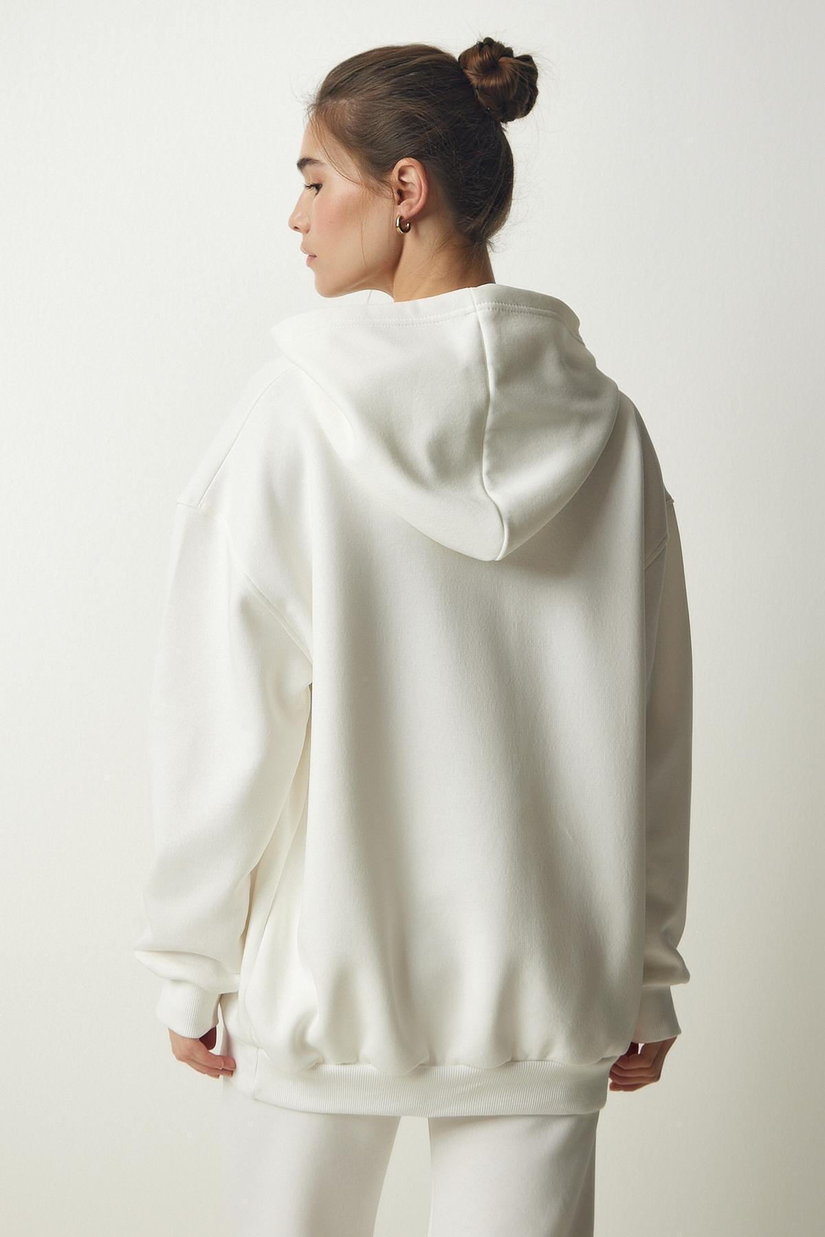 Ecru Raised Knitted Tracksuit, , large image number 5