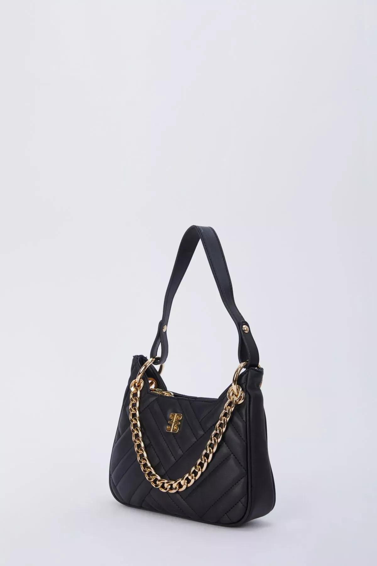 Black Lux Soft Asos New Womens Shoulder Bag 05Po23K1628, 1s, C101_6679, large image number 2