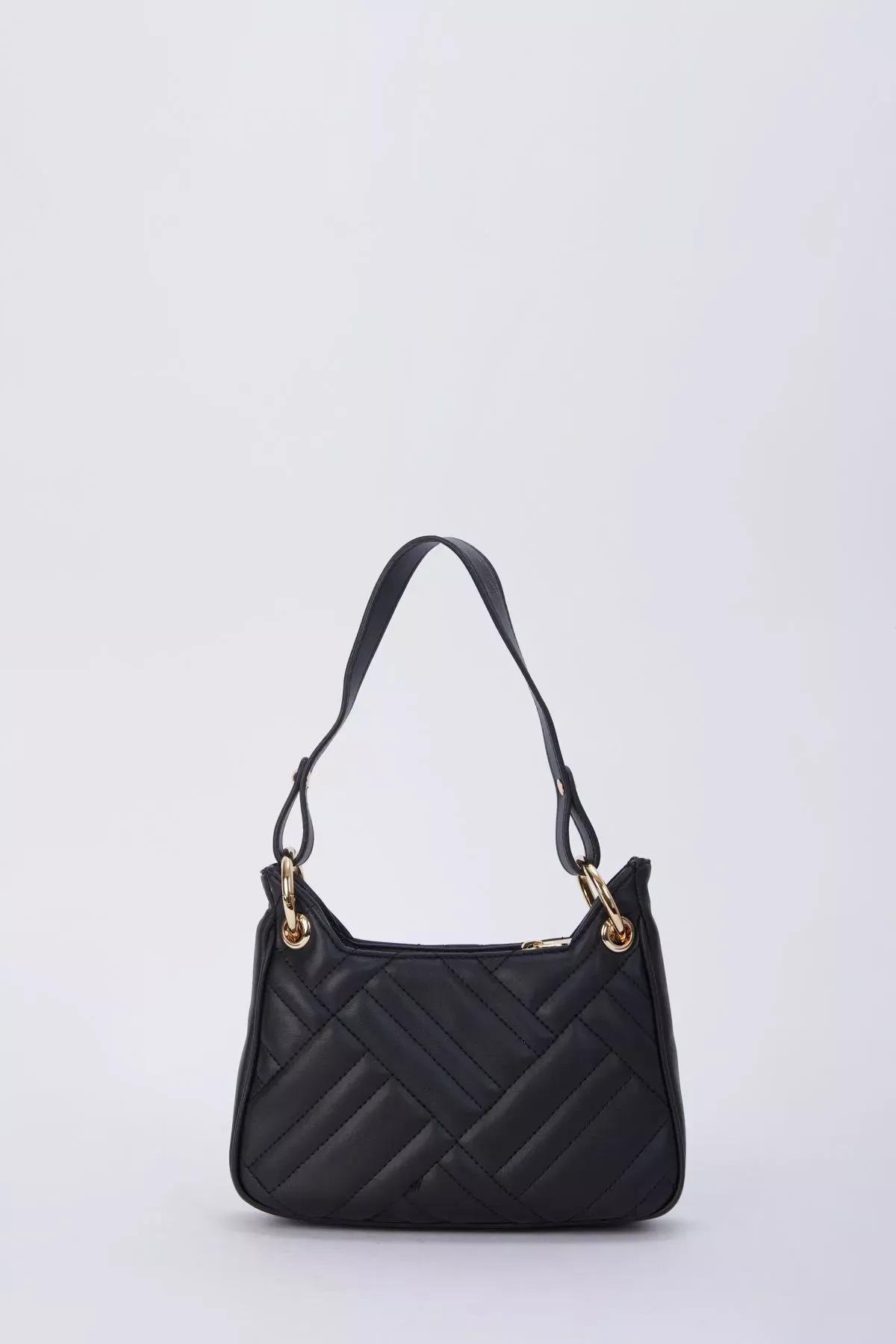 Black Lux Soft Asos New Womens Shoulder Bag 05Po23K1628, 1s, C101_6679, large image number 4