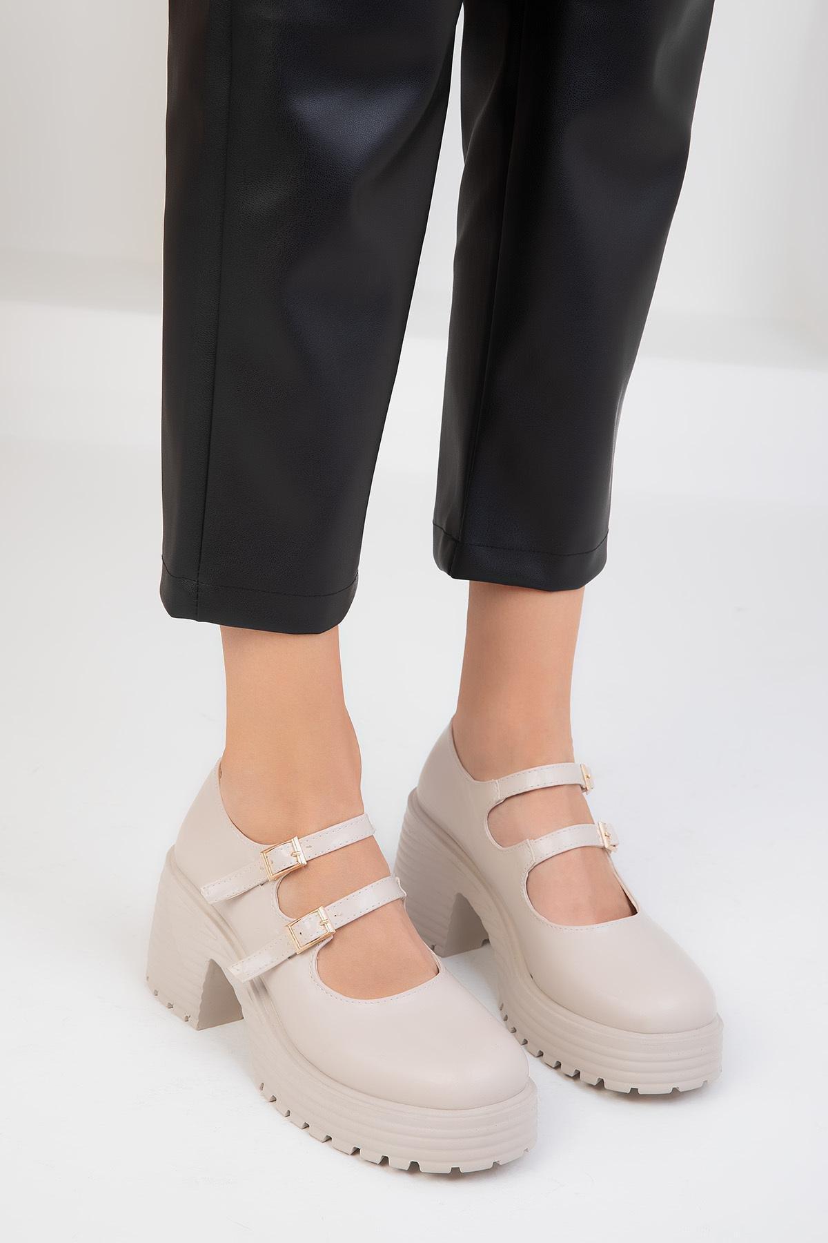 Beige Patent Leather Casual Shoes, C101_2034, large image number 2