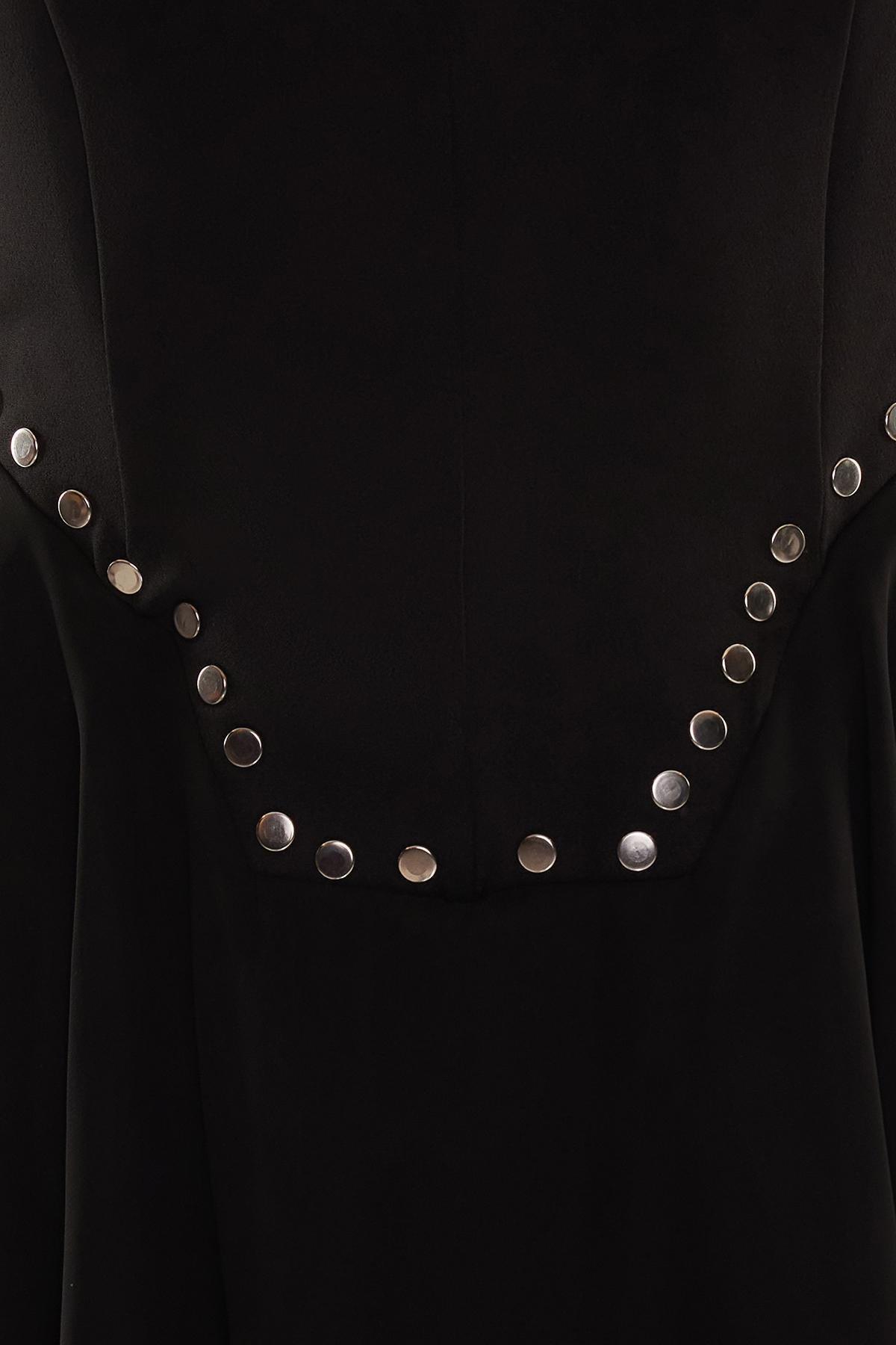 Black Open Waist Dress, , large image number 3