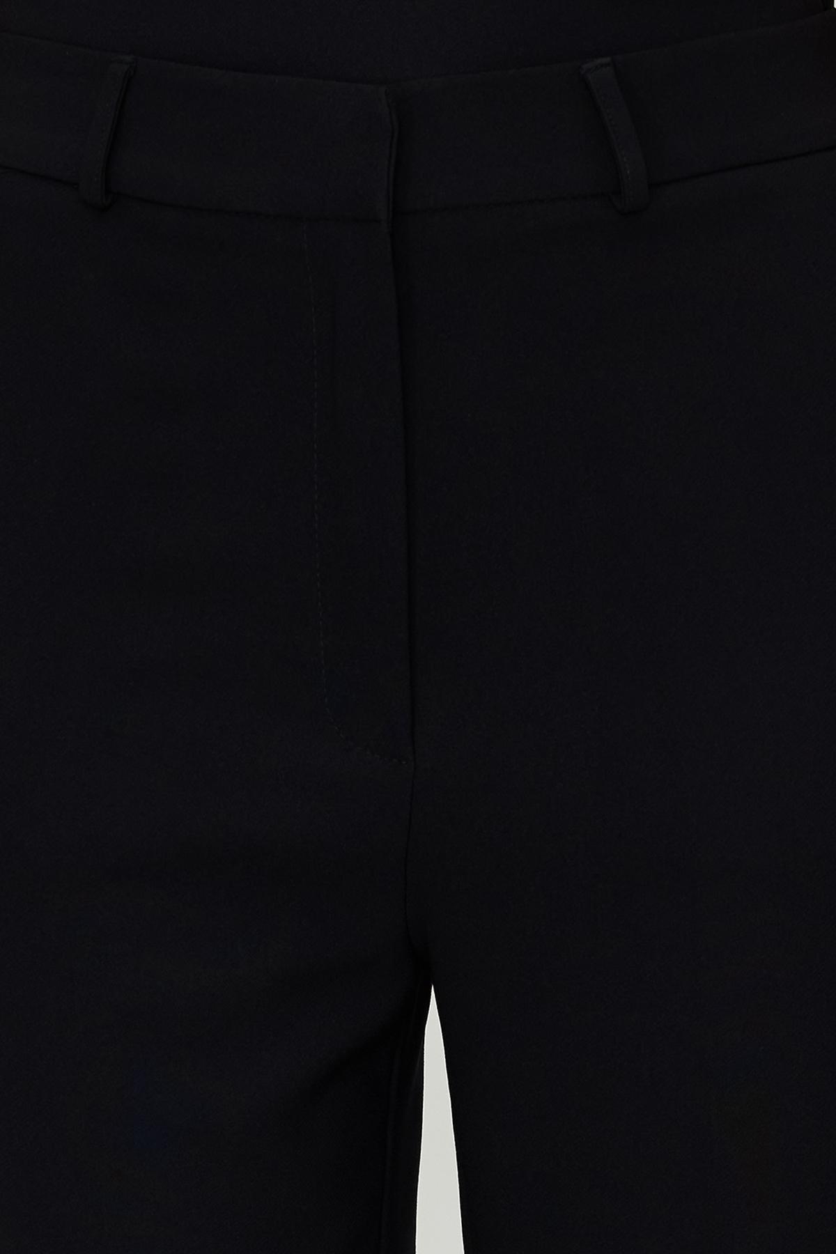 Black Bootcut Woven Trousers, , large image number 4