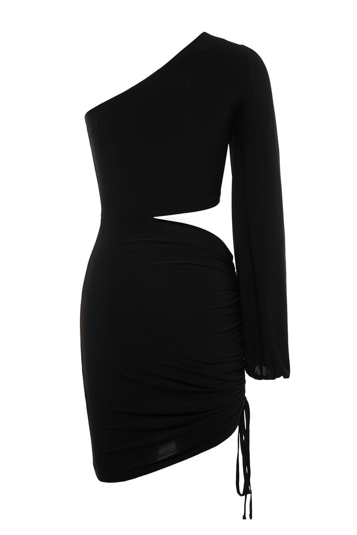 Black Bodycon Mini Dress, , large image number 6