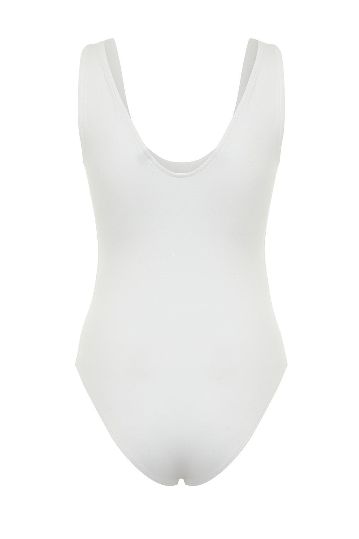 Ecru Knitted Bodysuit, , large image number 6