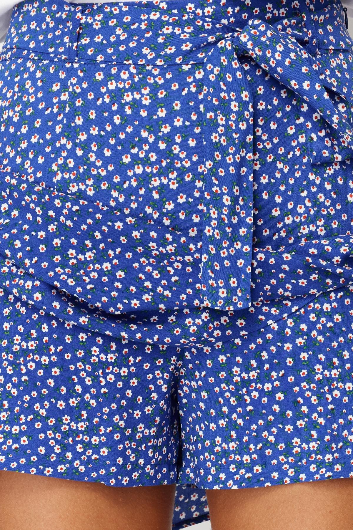 Multicolour Floral Pattern Skort, , large image number 3