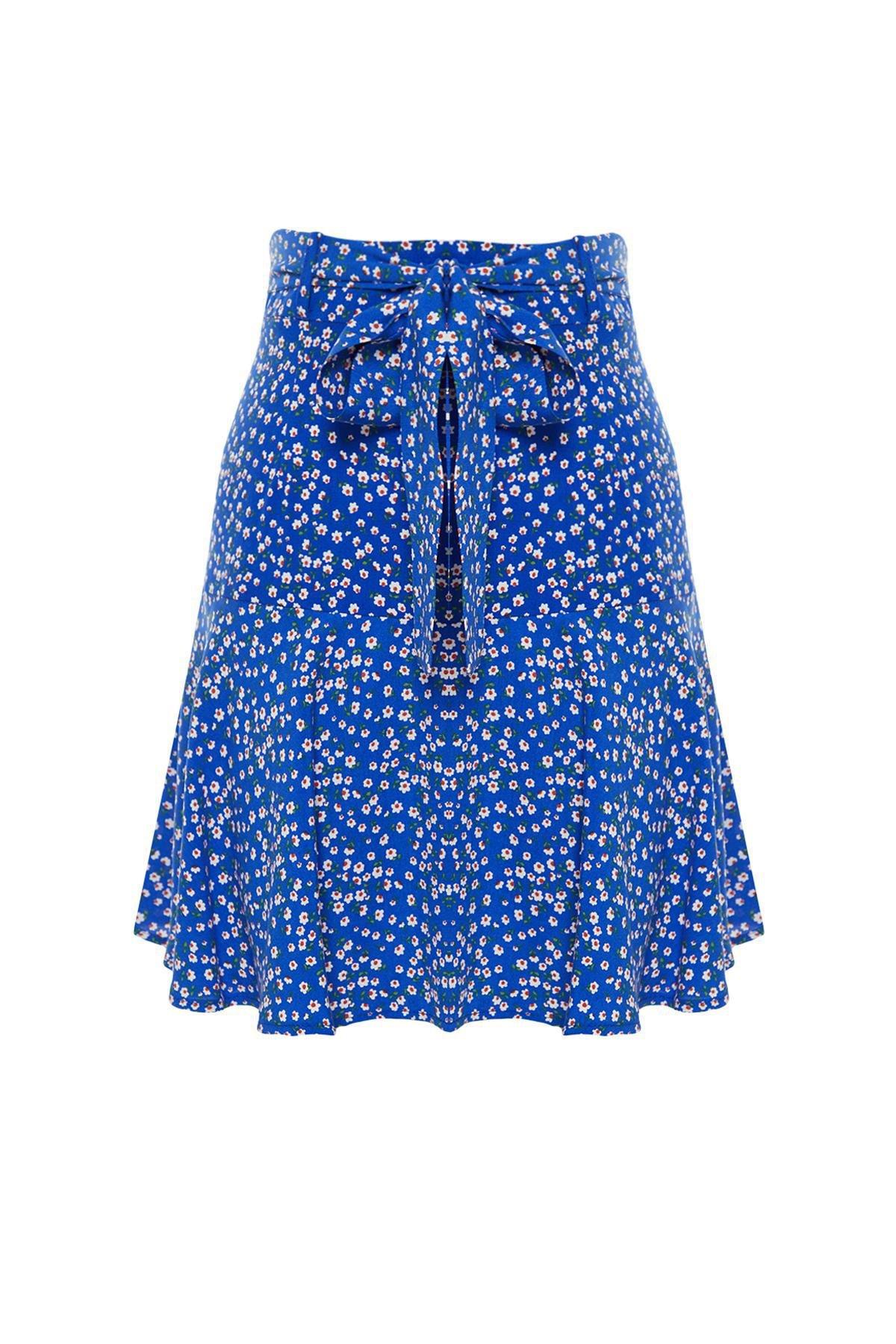 Multicolour Floral Pattern Skort, , large image number 6