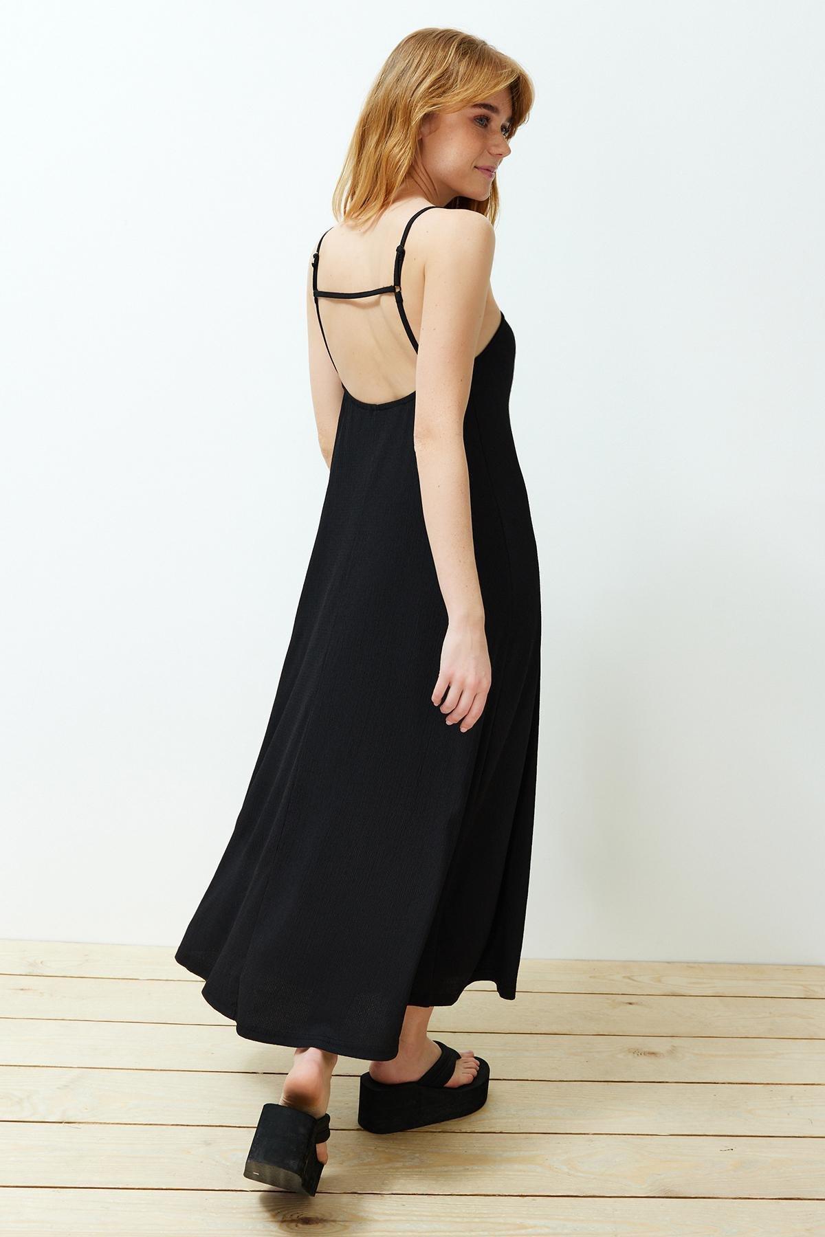 Black Maxi Dress, , large image number 1