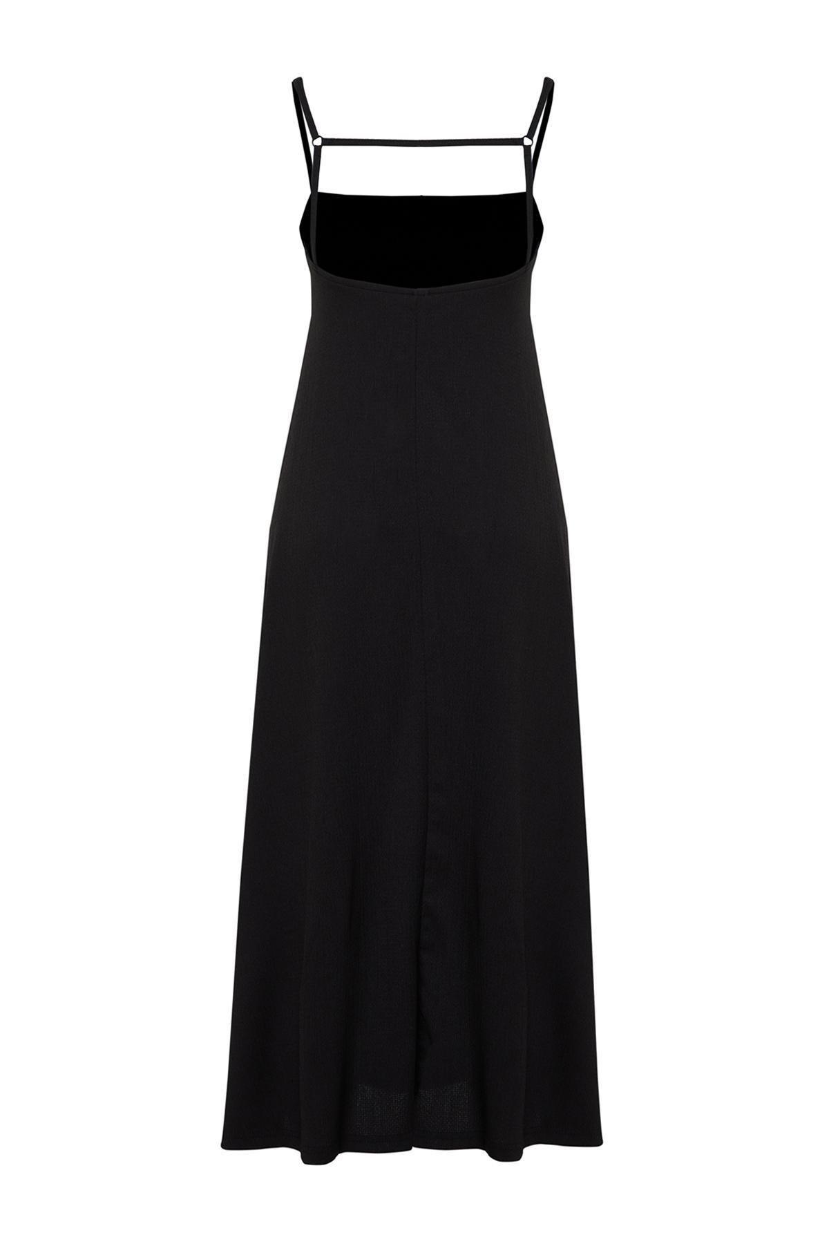 Black Maxi Dress, , large image number 5