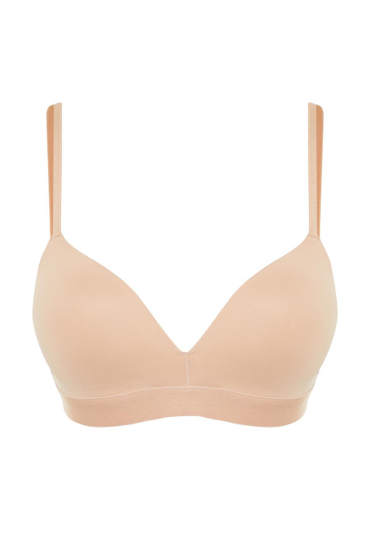 Beige Knitted Bra, , large image number 5