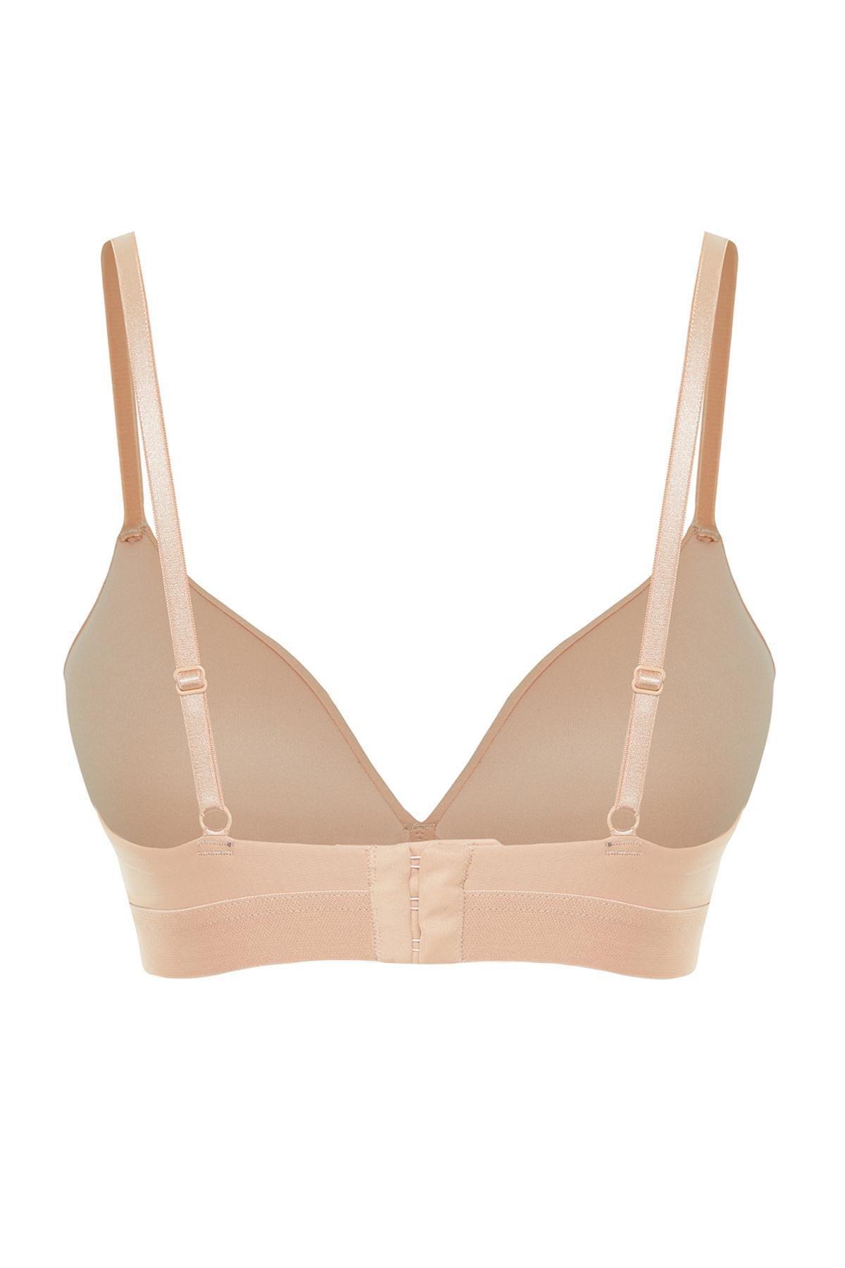 Beige Knitted Bra, , large image number 6