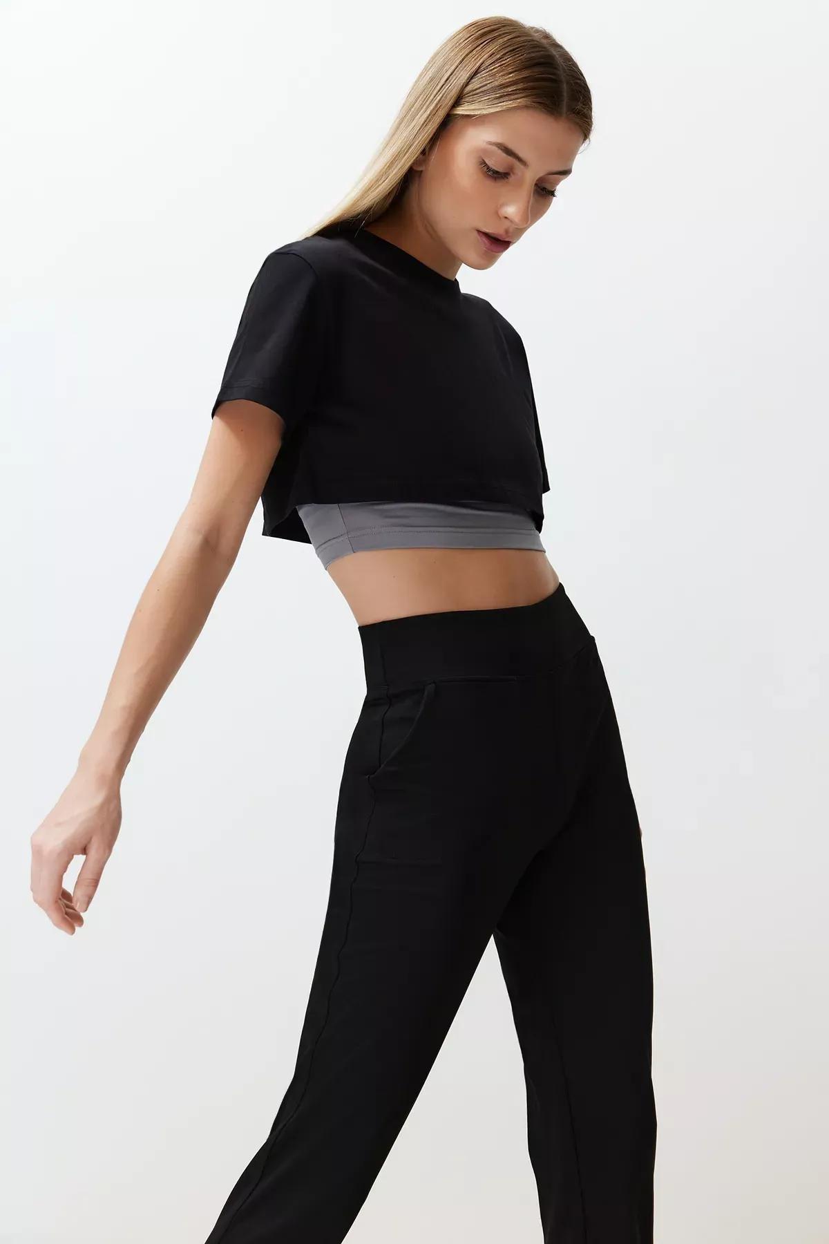 Multicolour Layered Cropped Top, C101_5710, large image number 3