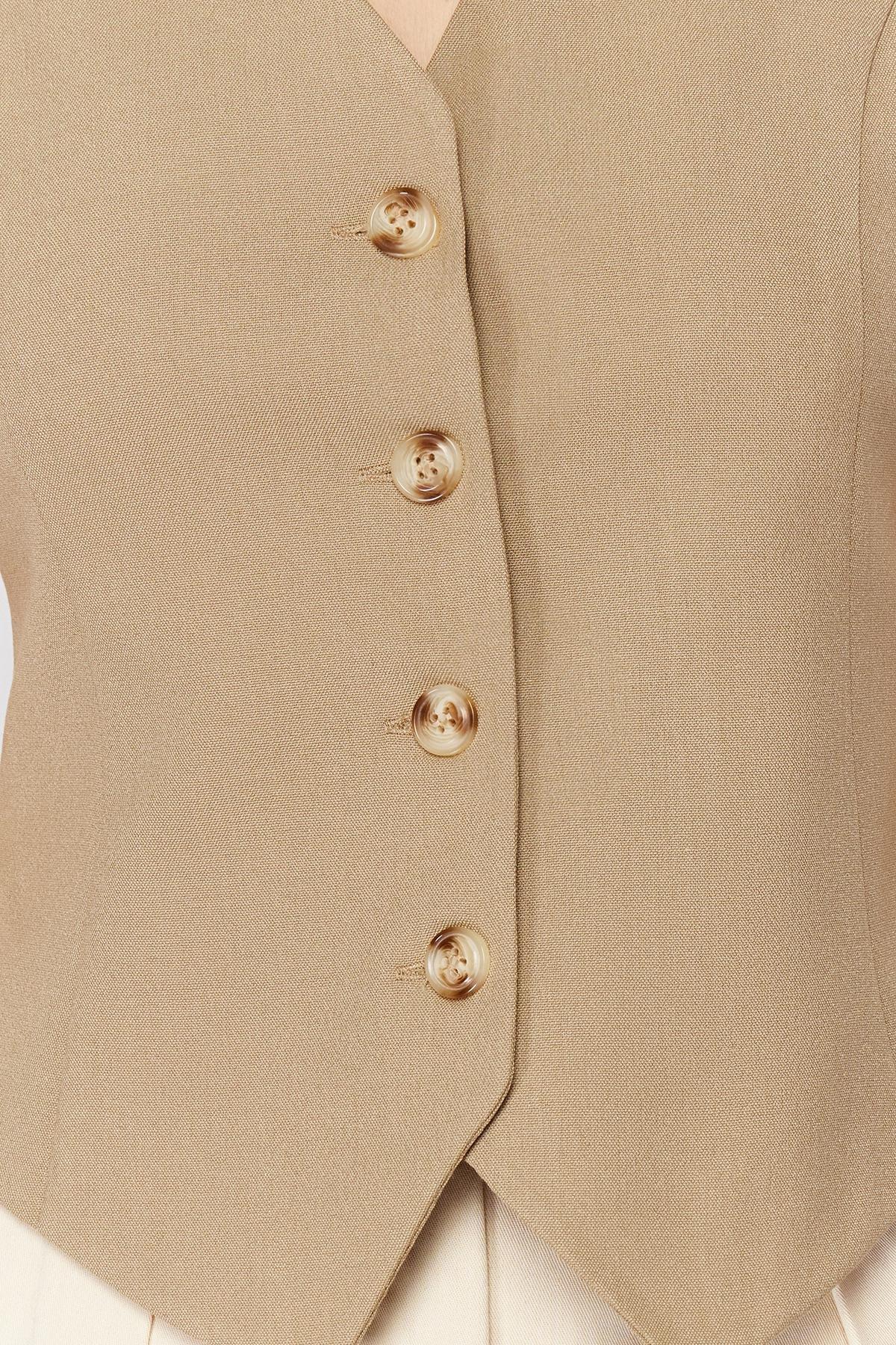 Mink Premium Woven Vest, , large image number 3