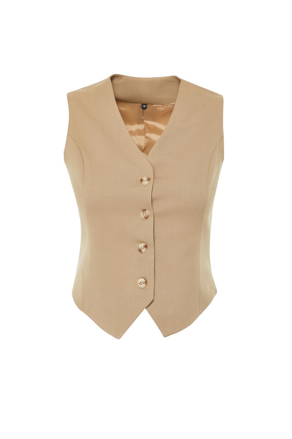 Mink Premium Woven Vest, , large image number 5