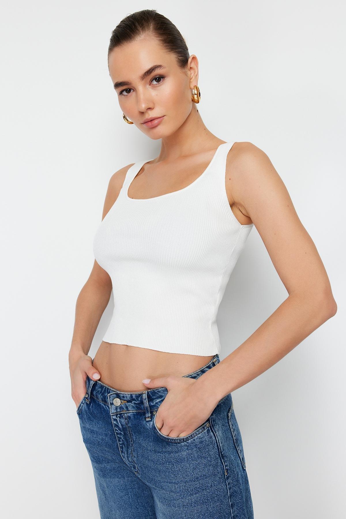 Cream Limited Edition Knitwear Blouse, , large image number 1