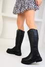 SOHO - Black High Knee Boots