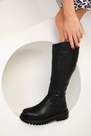 SOHO - Black High Knee Boots