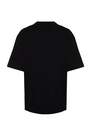 Trendyol - Black Oversize Print Cotton T-Shirt