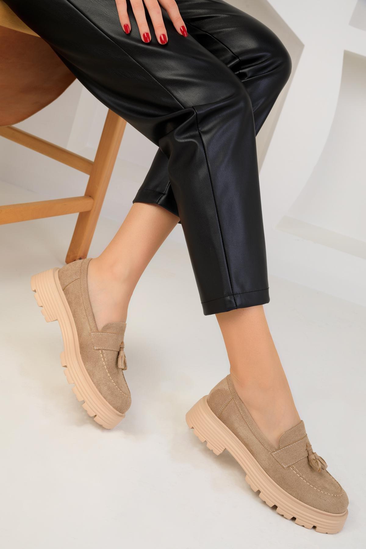 Brown Suede Casual Shoes, C101_2875, large image number 0