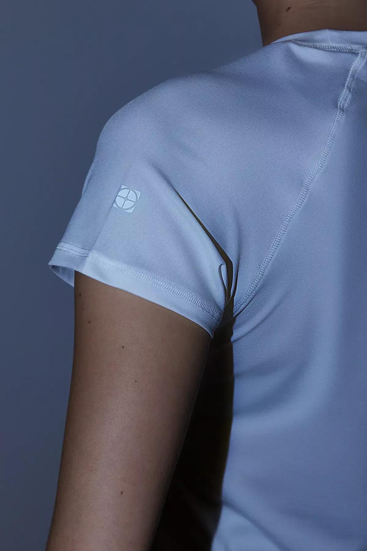 White Printed Sports T-Shirt, White, large image number 4