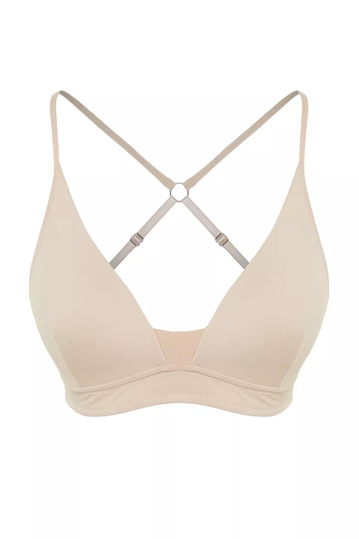 حمالة صدر مُحاكة بدون سلك، بيج, Skin, large image number 5