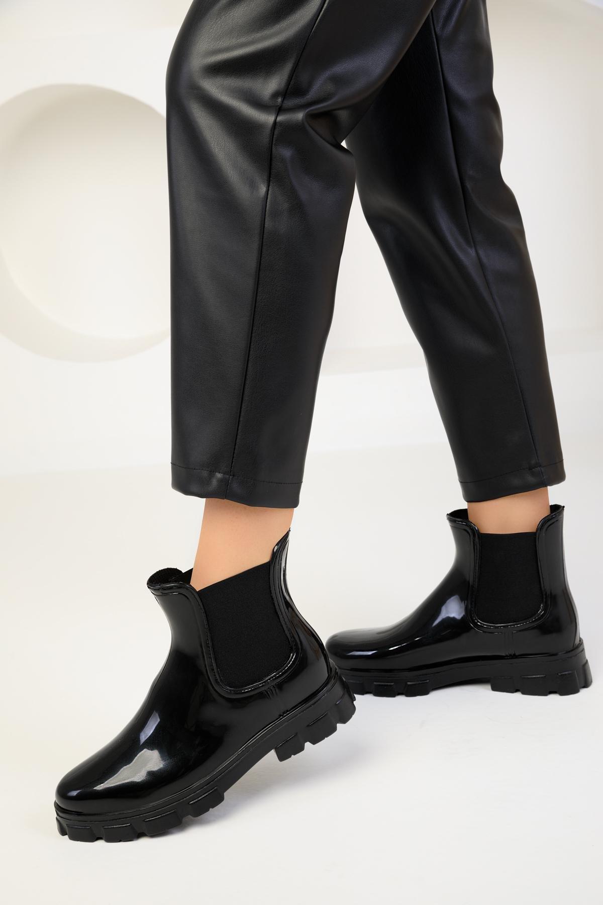 Black Glossy Boots, , large image number 3