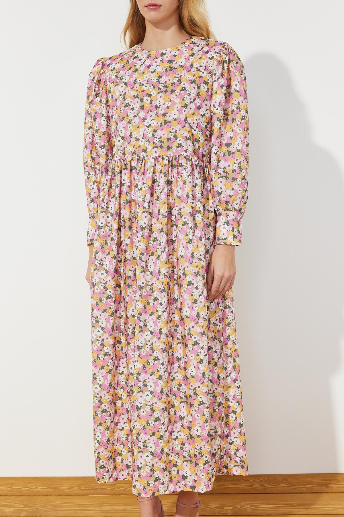 Multicolour Patterned Woven Dress, , large image number 3
