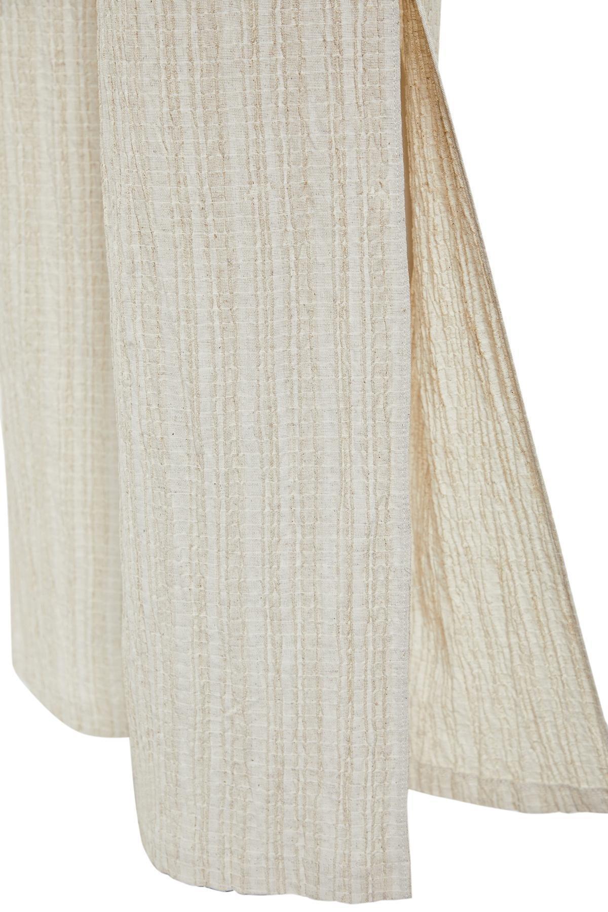White Linen Blend Co-Ord Set, , large image number 6