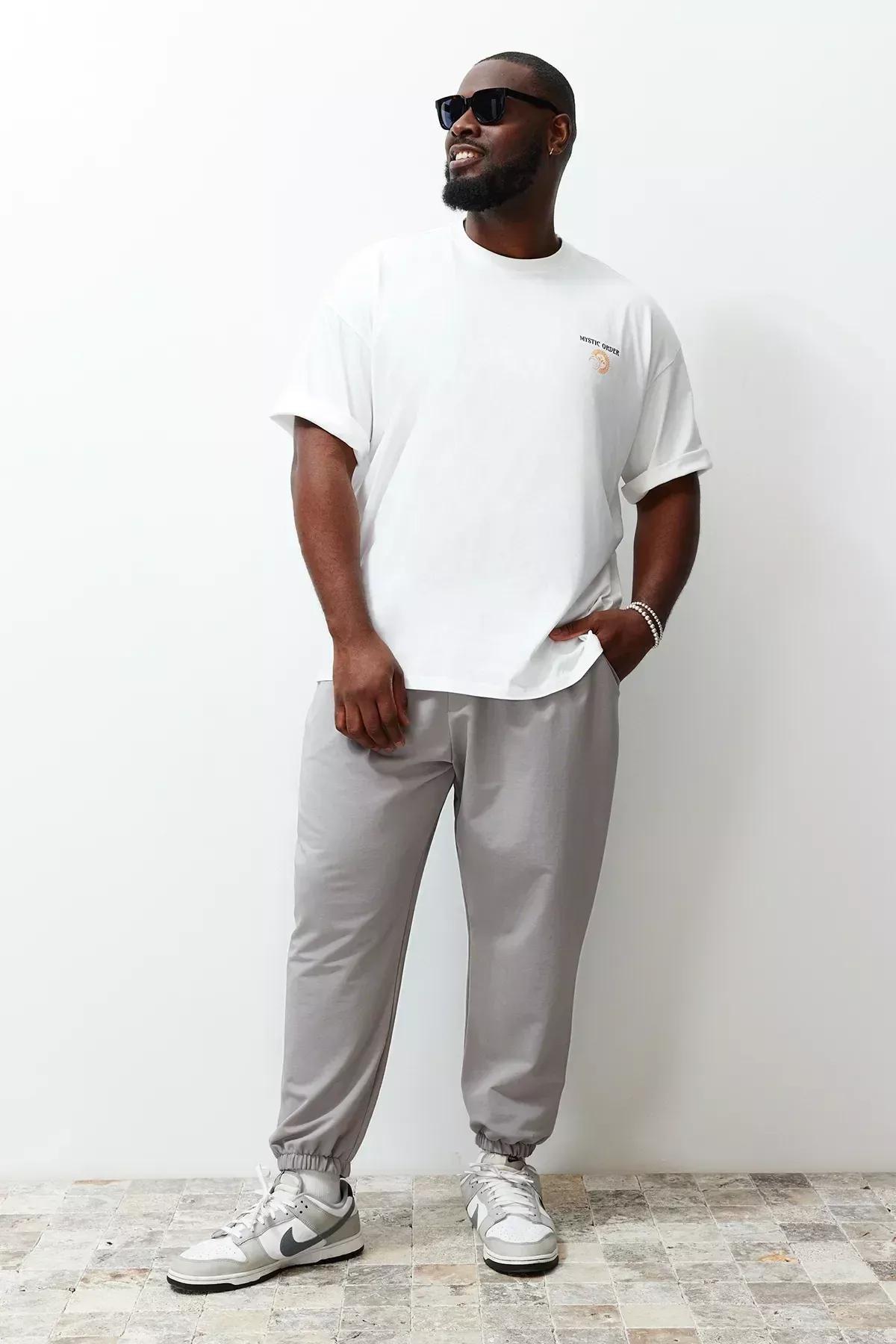 Grey Oversize Sweatpants, C101_5126, large image number 2
