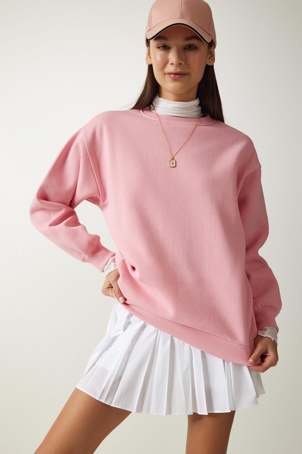 Pink Raised Sweatshirt, , large image number 0