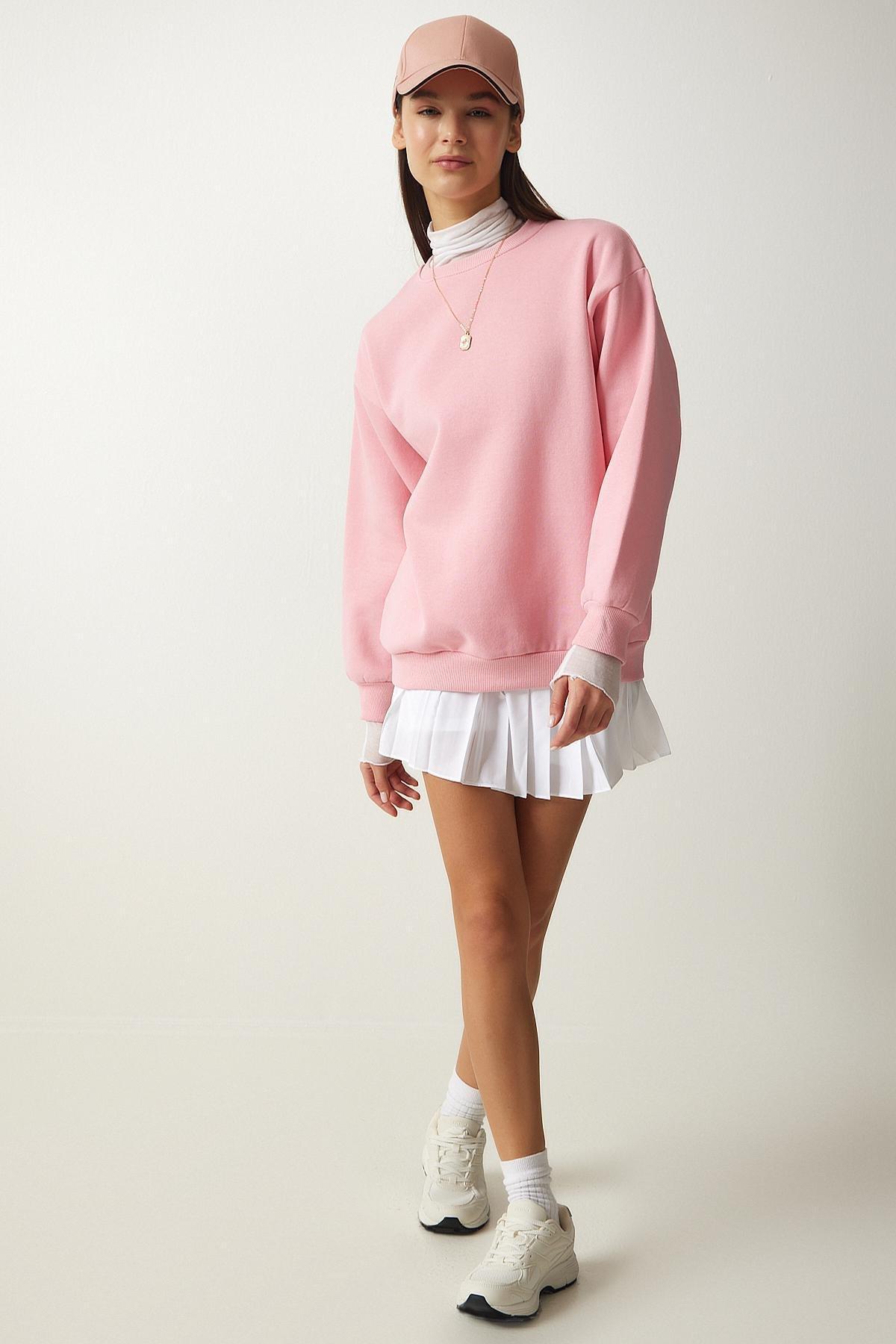 Pink Raised Sweatshirt, , large image number 1