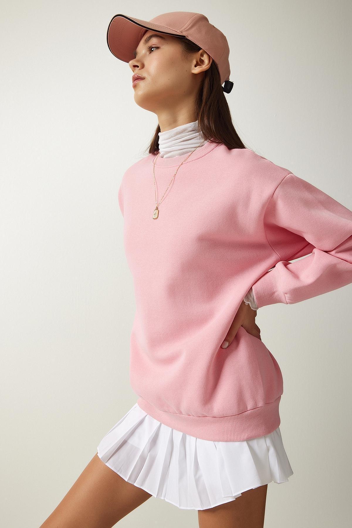 Pink Raised Sweatshirt, , large image number 3