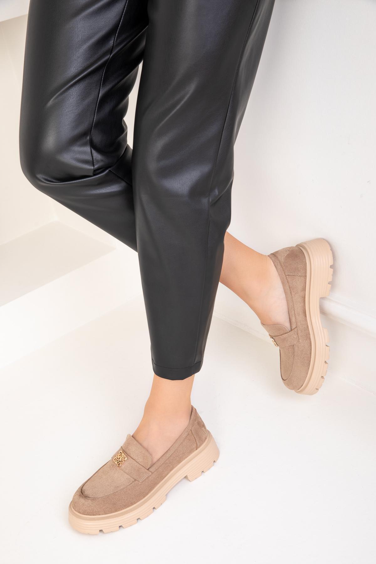 Brown Suede Casual Loafer, , large image number 2