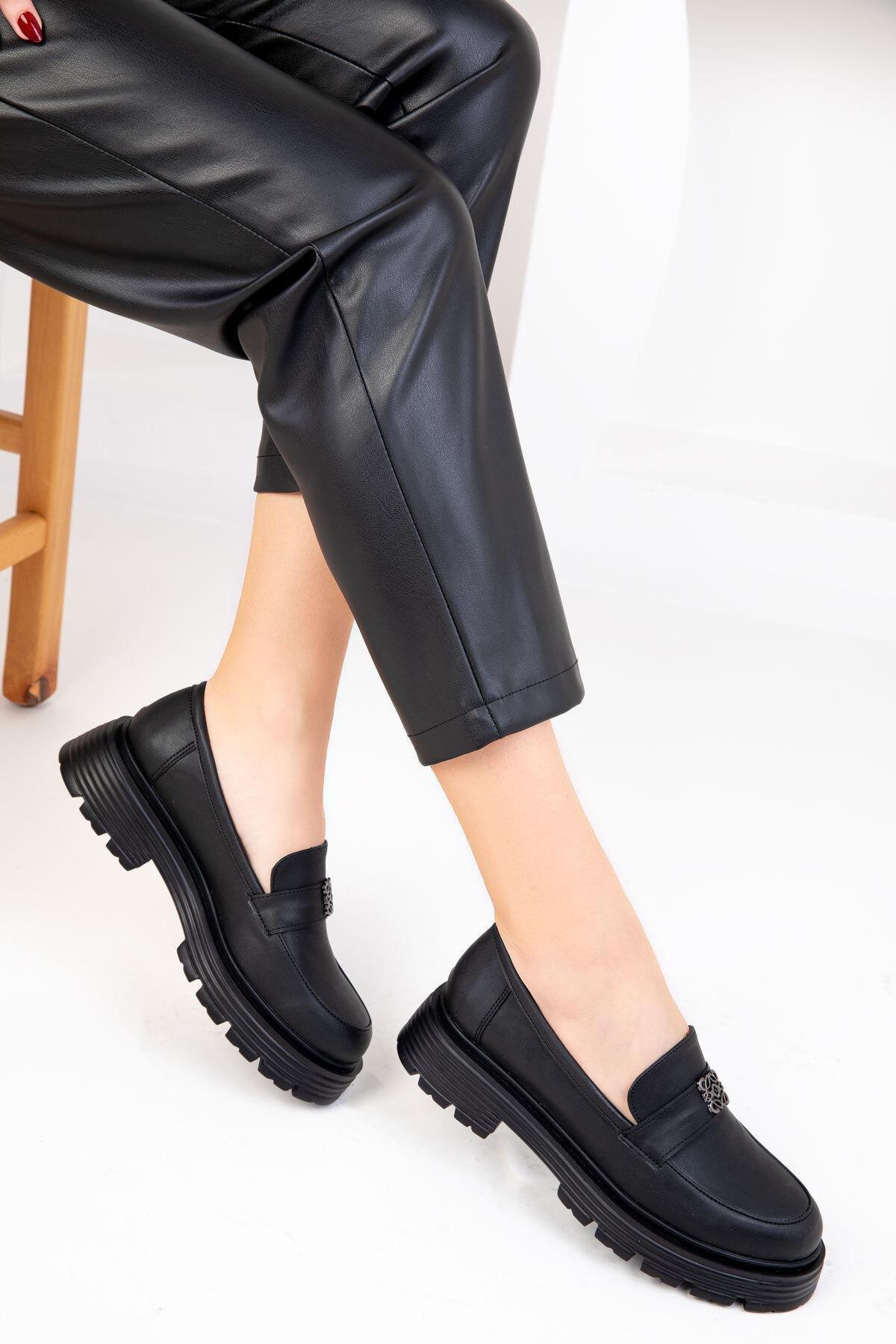 Black Casual Shoes, , large image number 0