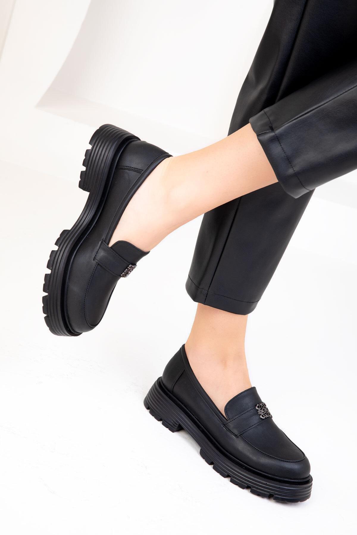 Black Casual Shoes, , large image number 3