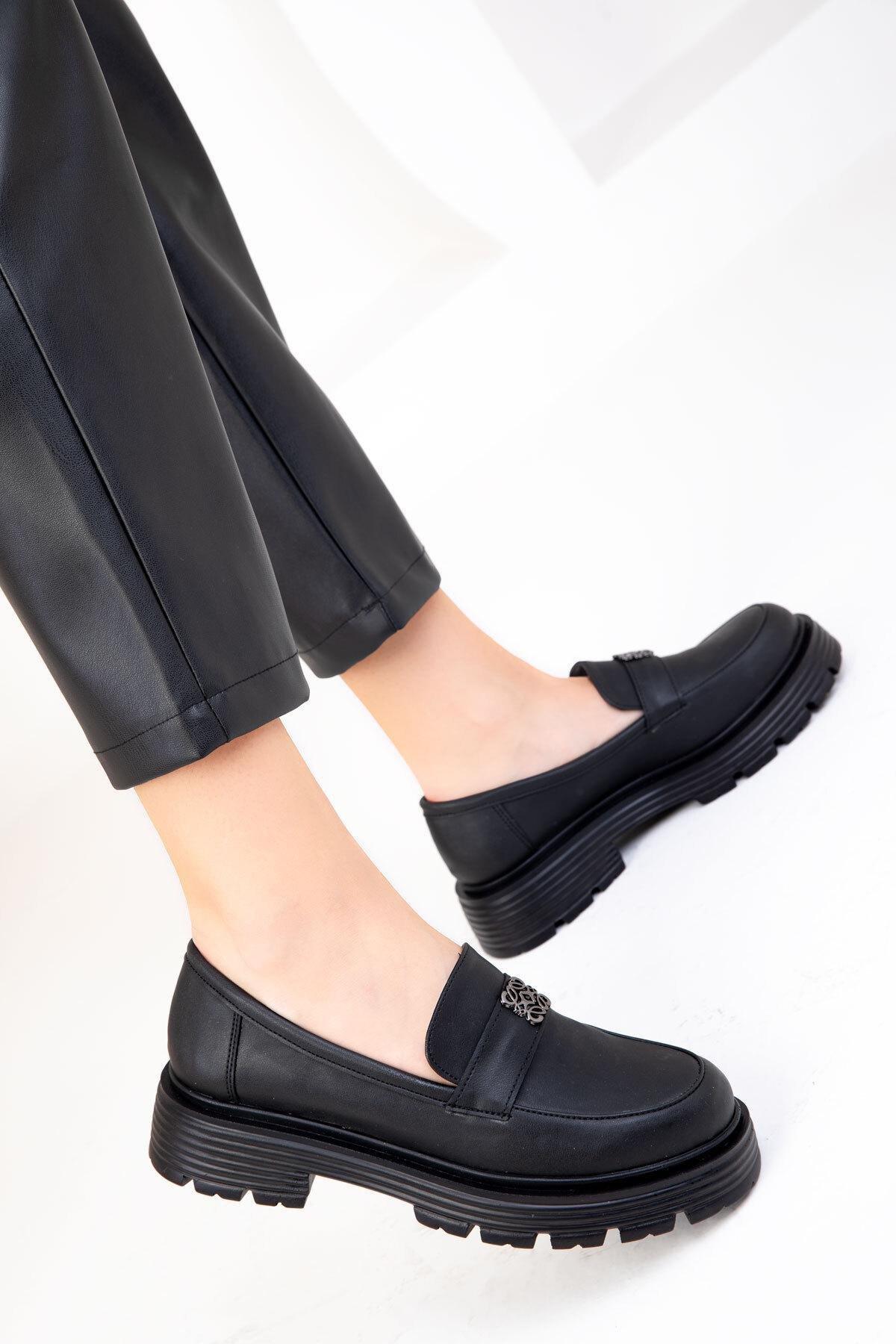 Black Casual Shoes, , large image number 4
