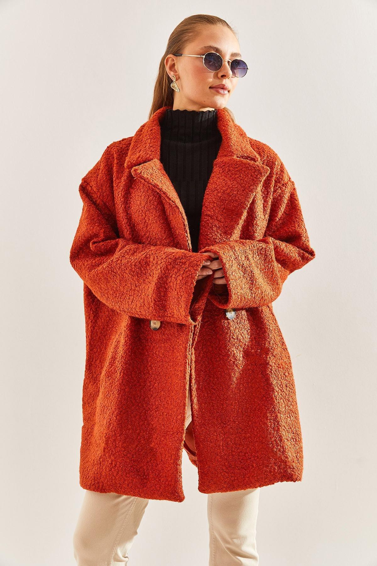 Orange Spider Cloth Coat, , large image number 0