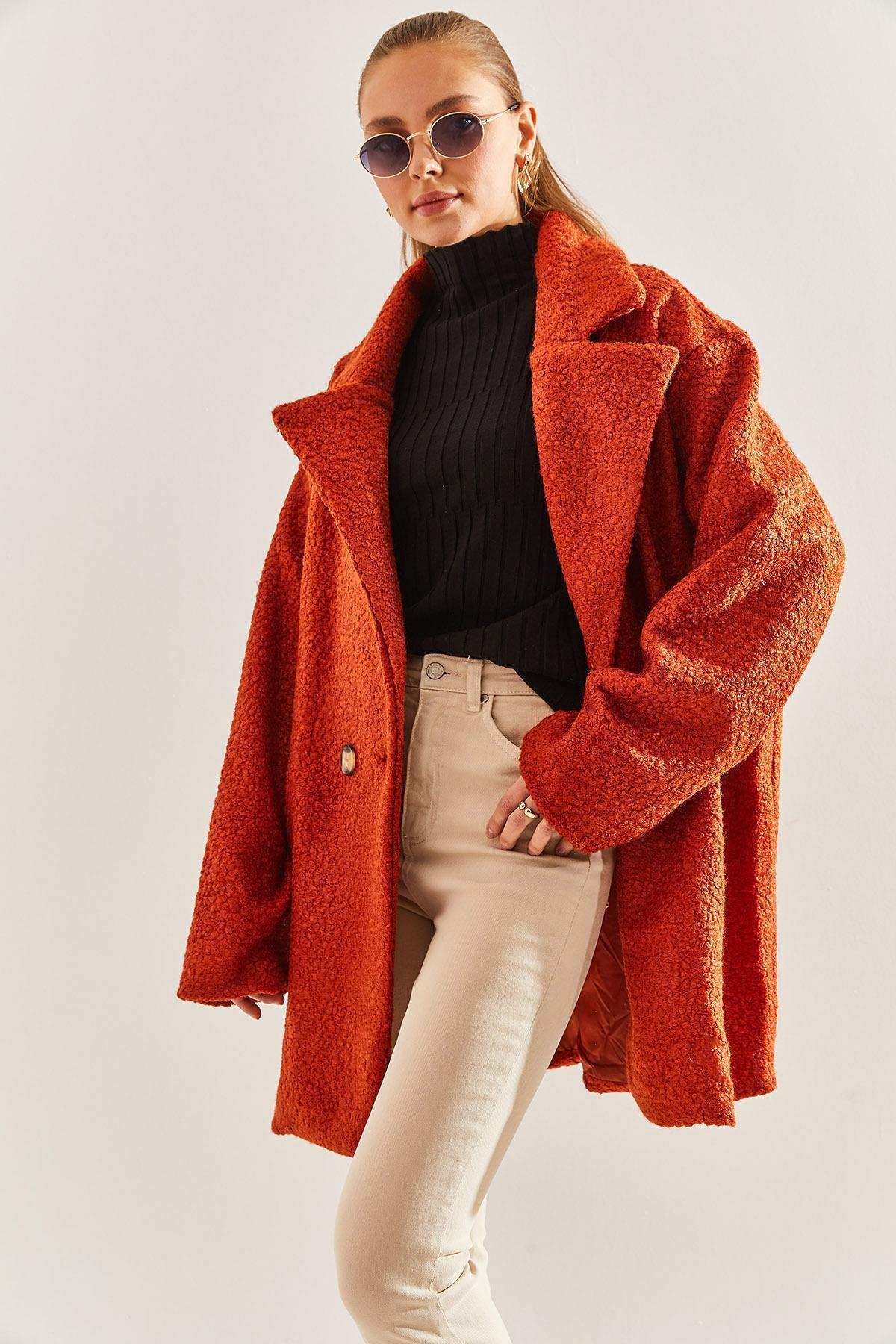 Orange Spider Cloth Coat, , large image number 3