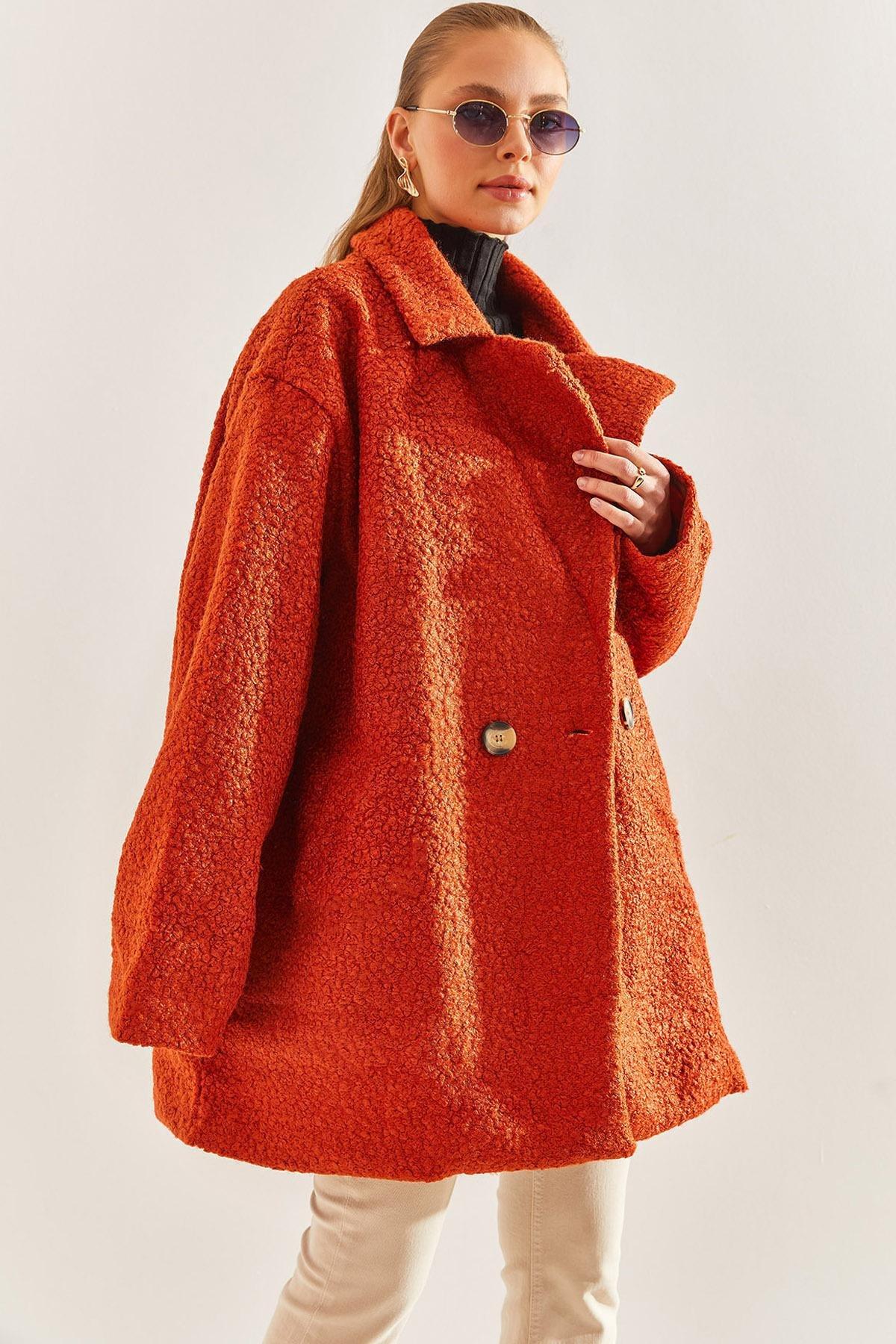 Orange Spider Cloth Coat, , large image number 5