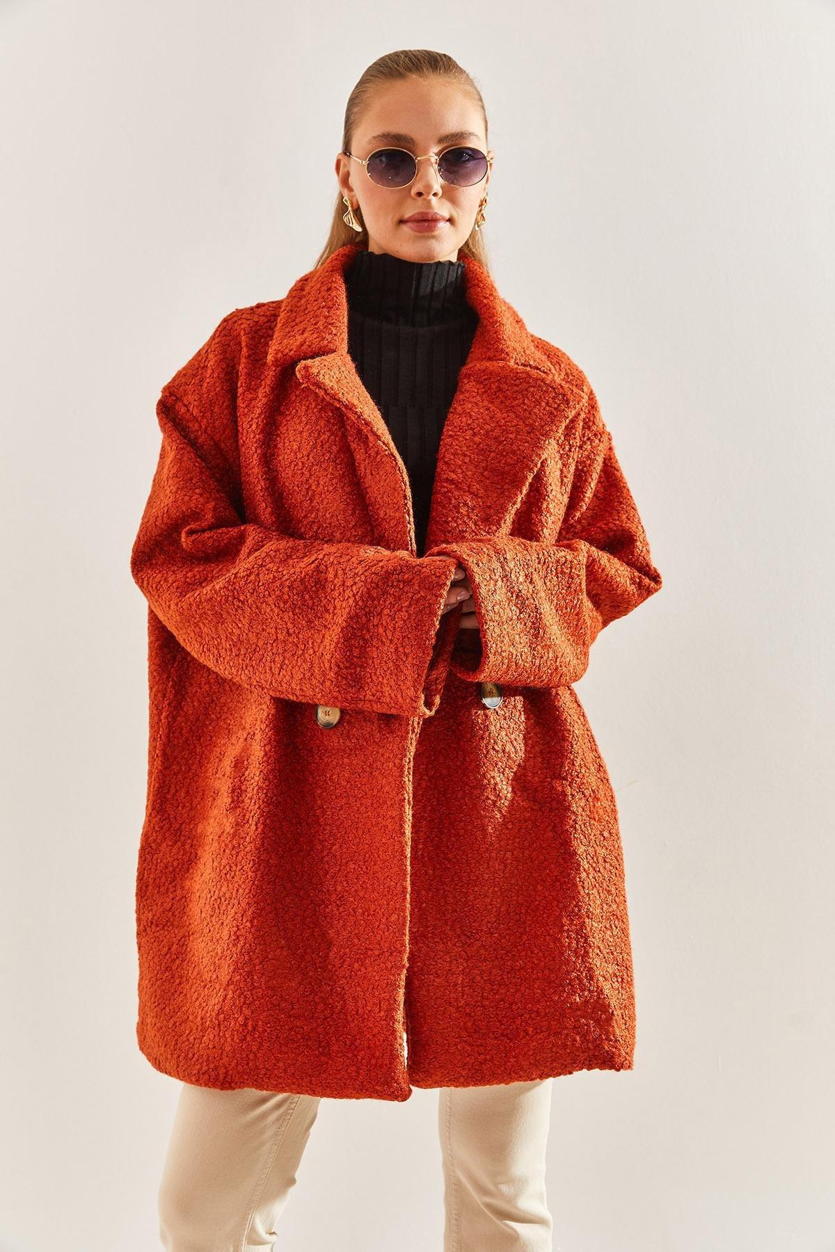 Orange Spider Cloth Coat, , large image number 6