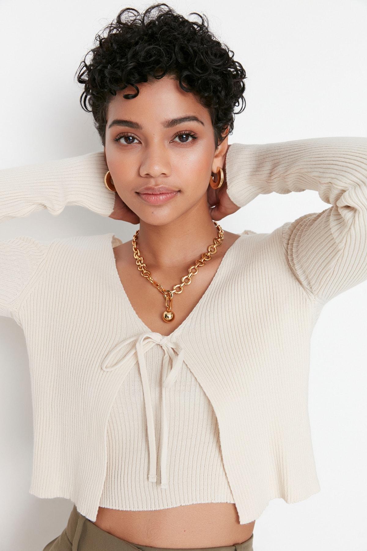Beige Sweetheart Cardigan, Set Of 2, , large image number 0