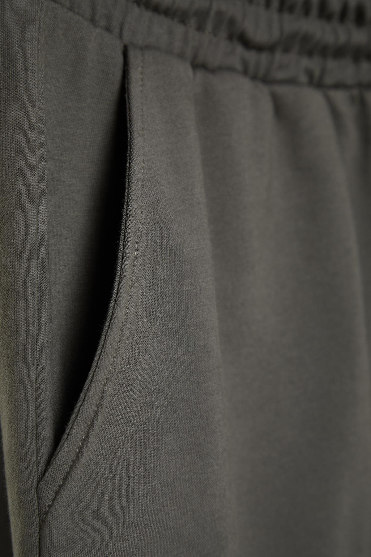 Anthracite-Grey 2 Pack Regular 100% Cotton Comfortable Shorts TMNSS24SR00013, , large image number 1