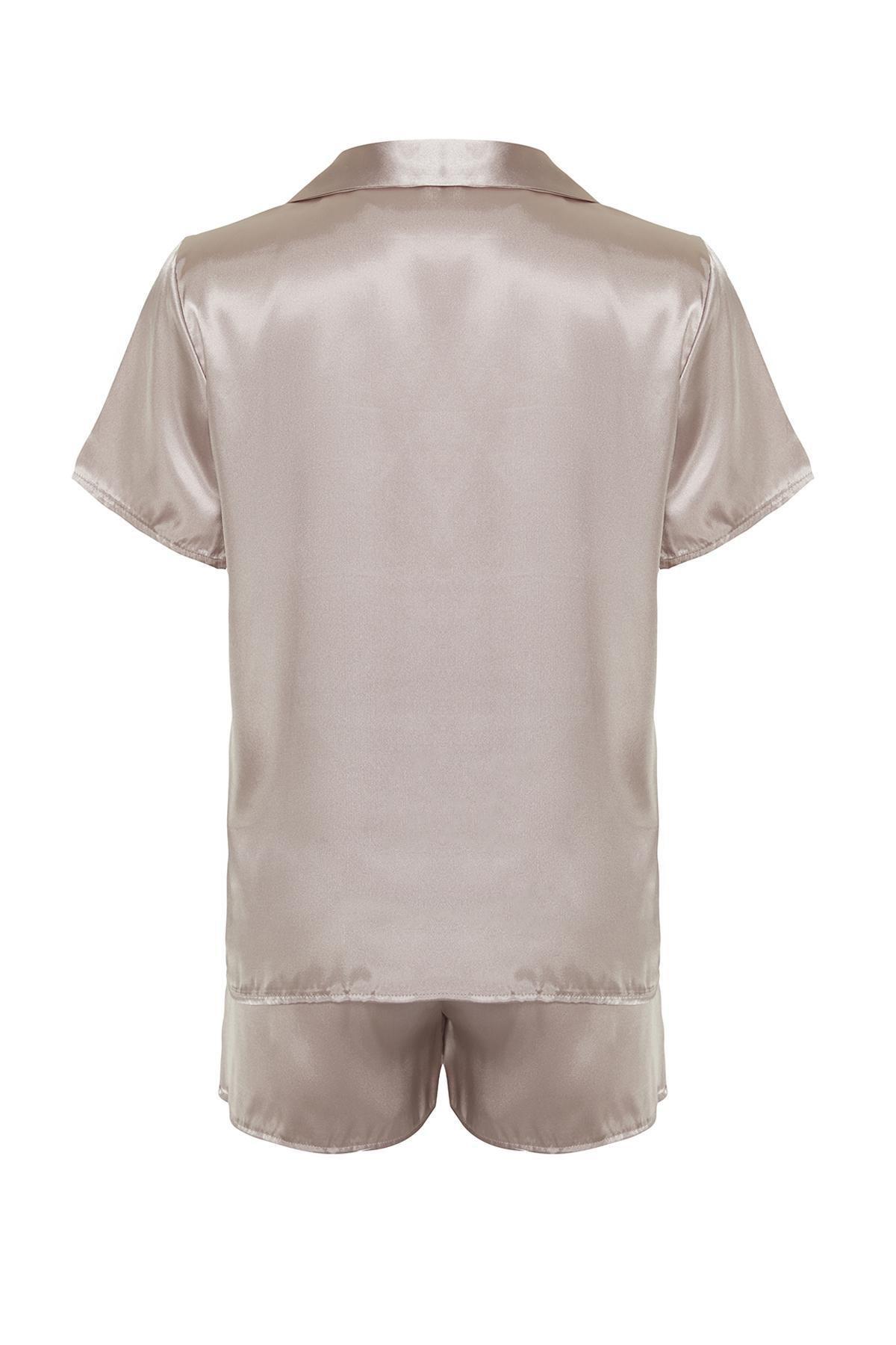Pink Detailed Pajamas Set, , large image number 6