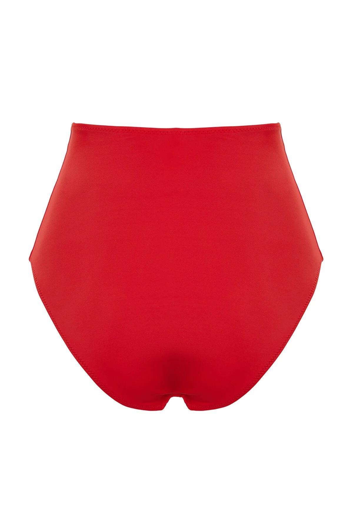 Red Premium Accessory High Waist Hipster Bikini Bottom TBESS24BA00127, single, , large image number 7