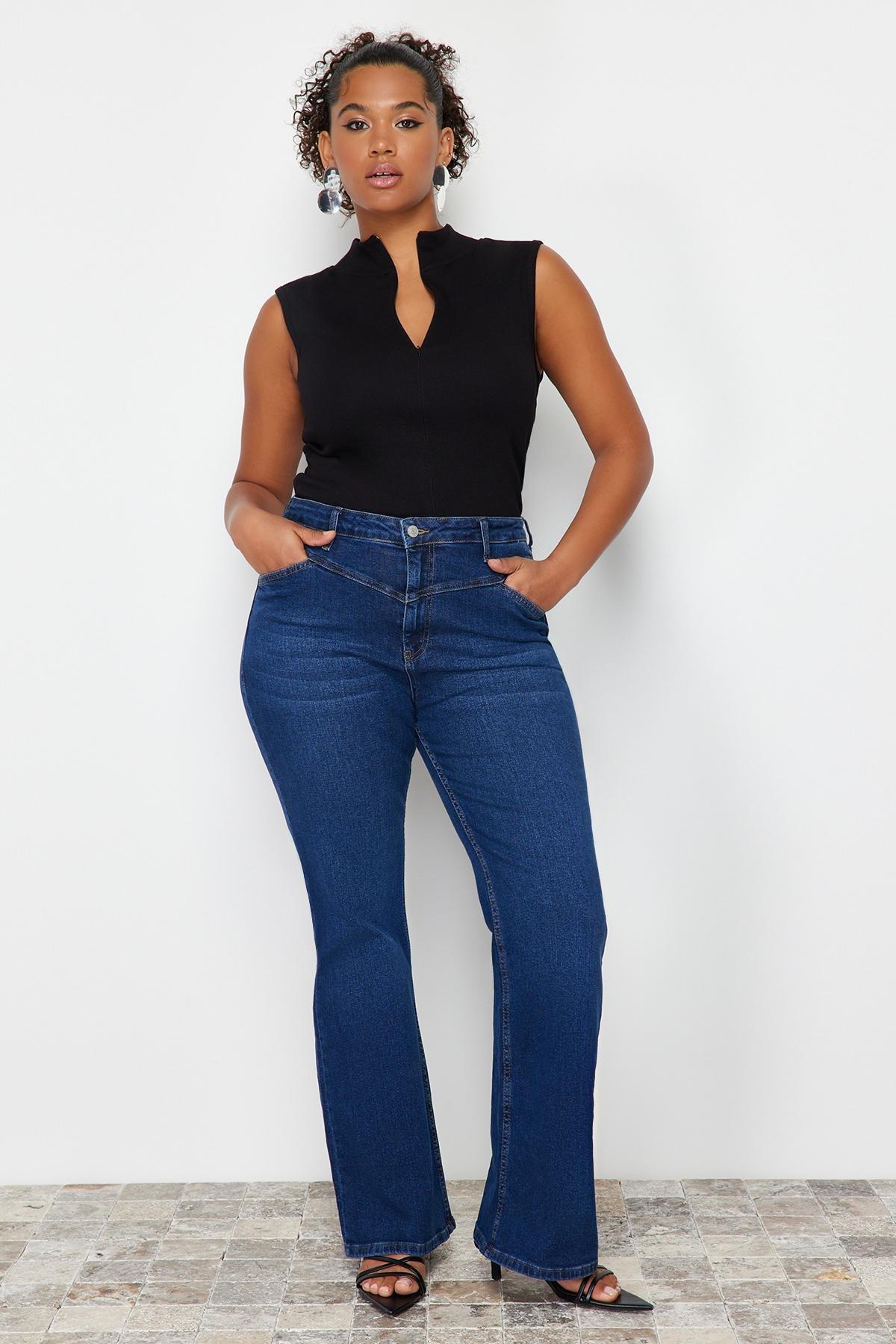 Black High Neck Zippered Knitted Blouse, , large image number 2