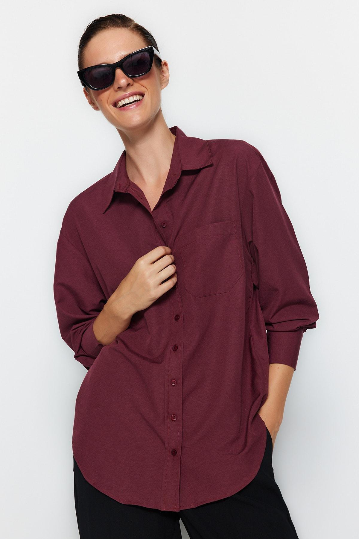 Yellow Plain Button Down Shirt, , large image number 1