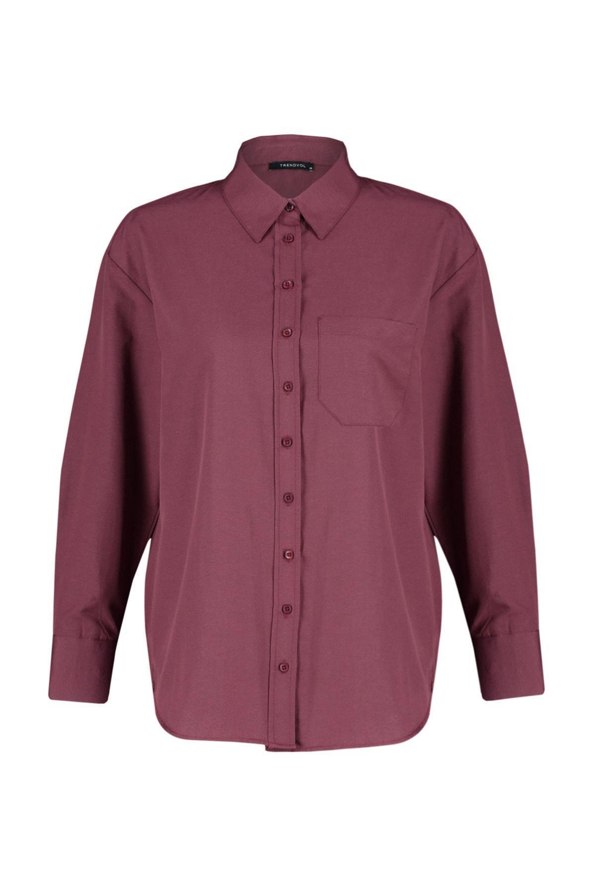 Yellow Plain Button Down Shirt, , large image number 4