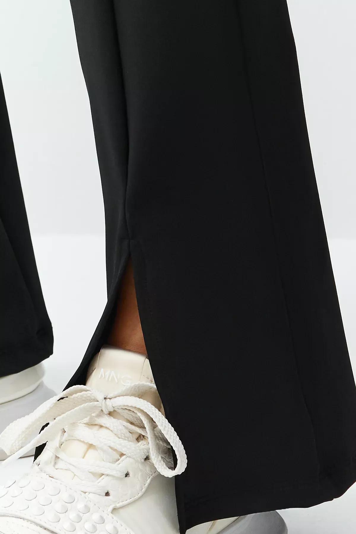 Black Recovery Adjustable Knitted Sports Jumpsuit, BLACK, large image number 6