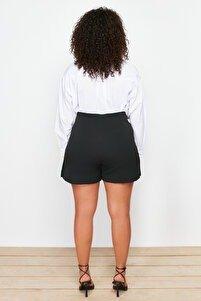 Black Detailed Short Skirt, , large image number 10
