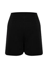 Black Detailed Short Skirt, , large image number 11